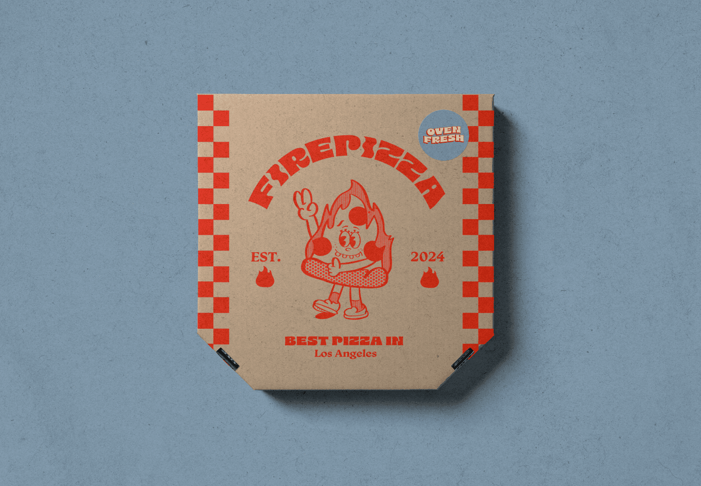Pizza Box Mockup