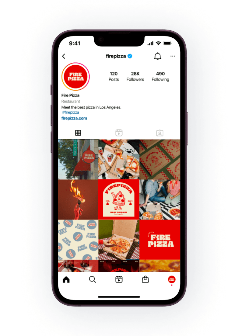 Fire Pizza Instagram
