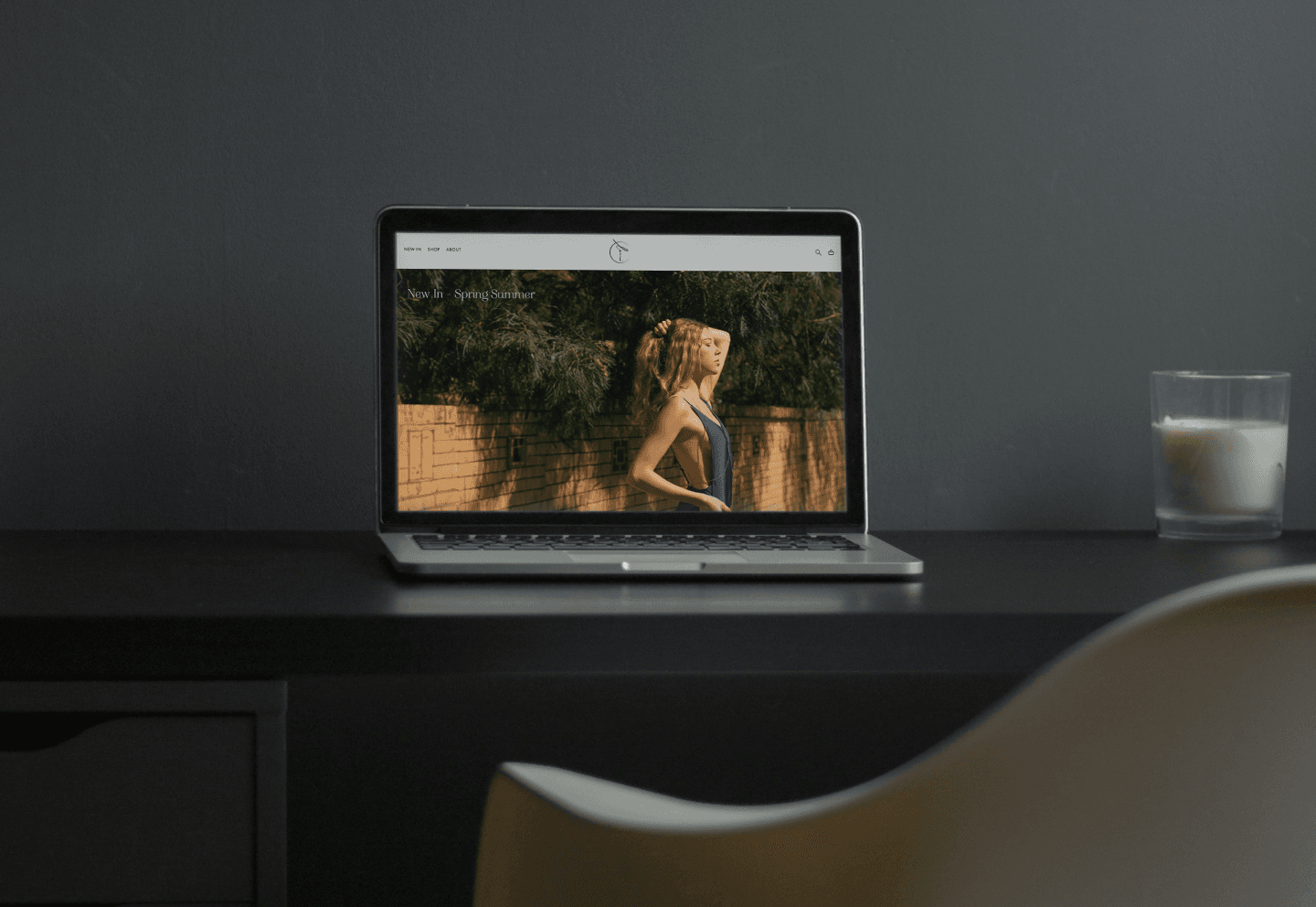 Lua Website mockup