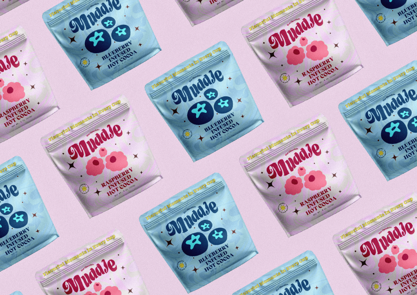 Raspberry & Blueberry Packaging